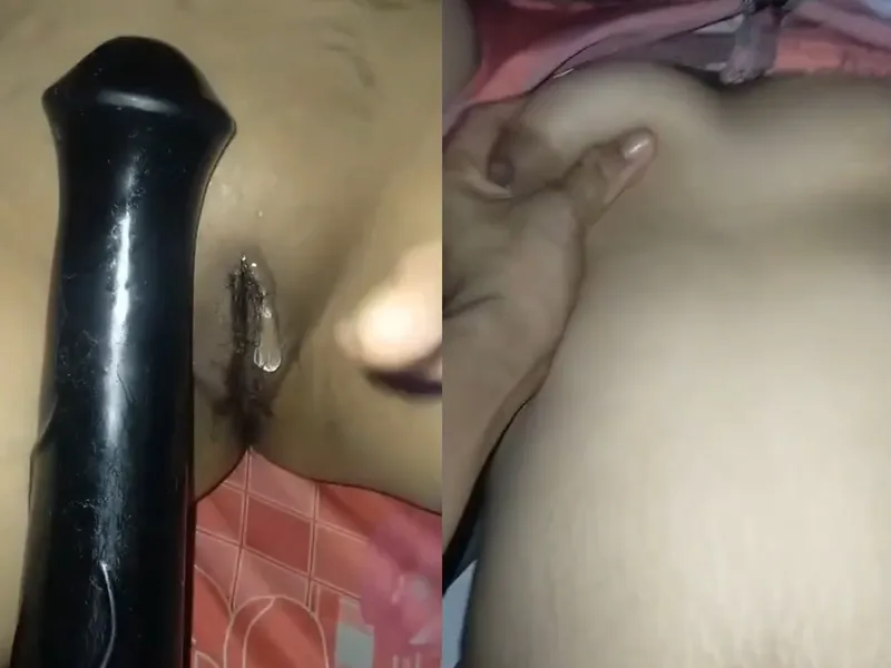 Bạn gái xinh tươi vú đẹp bím múp móc lồn bằng sextoy cực sướng